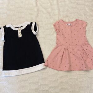 Bundle of 2 dresses (2T) plus bloomers